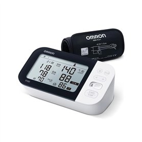 OMRON OMH7361-E Tensiomètre brassard électronique Intelli It connecté M7 Noir/blanc