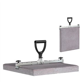 Langfit Lève-dalle LANGFIT avec poignée normale - Modèle 20-50 cm - Capacité portante jusqu'à 60 kg - Made in Germany - MS-PH205