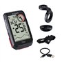 SIGMA Compteur Velo ROX 4.0 Black HR Set – sans Fil Compteurs Vélo avec Cardiofréquencemètre & Connexion pour Vélo Électrique | 