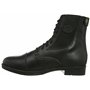 Covalliero Monaco Bottillons d'Équitation en Cuir Lisse Noir Taille 40