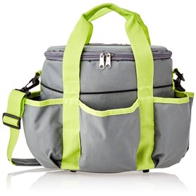 Kerbl Pet Sac de toilettage Anthracite/Pistache 27x22x22cm