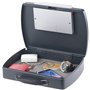 Coffre-fort de voyage en acier pour documents A4 avec serrure électronique [XCase]