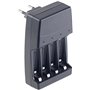 Chargeur 2 en 1 pour accus et piles alcalines [Revolt]