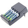Chargeur 2 en 1 pour accus et piles alcalines [Revolt]