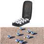 Pearl Pack de 8 Boules de pétanque avec Housse de Transport