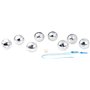 Pearl Pack de 8 Boules de pétanque avec Housse de Transport
