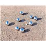 Pearl Pack de 8 Boules de pétanque avec Housse de Transport