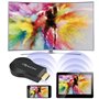 TVPeCee Adaptateurs USB WiFi - la télé Coller: Clé HDMI WLAN pour Miracast, Miroir Diffusion, Chromecast et DLNA (Diffusion Coll