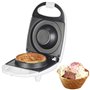 Gaufrier pour coupelle à glace en gaufrette - 520 W [Rosenstein & Söhne]