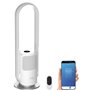 Sichler Haushaltsgeräte Ventilateur connecté sans pale VT-400.app avec purificateur d’air