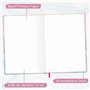 Trendstuff by Häfft Carnet de notes à carreaux A5 [Shiny Teal] de Trendstuff | 124 pages, 62 feuilles | Idéal comme journal, bul