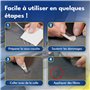 ATG® Kit Reparation Siege Auto Tissu - Kit réparation de Tapis siège Auto et sièges d'auto pour Votre Voiture - 13 pièces Multic