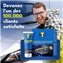 ATG® Renovateur phare voiture - Kit rénovation phare voiture pour une clarté durable et une visibilité optimale - Kit renovation