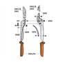 Loewe 2104 Sécateur à enclume Pour grandes mains (Import Allemagne)