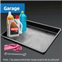 SW-Stahl 07377L Bac de rétention universel XXL I 88 x 60 x 10cm grand bac en plastique I 42 litres de capacité
