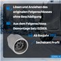 SW-Stahl 02383L-4 Adaptateur d'antivol de jante 524 I Convient pour VW I Déverrouillage des serrures de jante I Outil de démonta