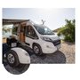 BERGER | Lot de 2 Cales Rampe de Levage 3 | Hauteurs 40/70/100 mm 3,5 T | Surface antidérapante Cale | Camping-Car Caravane Van 