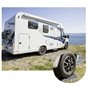 BERGER | Lot de 2 Cales Rampe de Levage 3 | Hauteurs 40/70/100 mm 3,5 T | Surface antidérapante Cale | Camping-Car Caravane Van 
