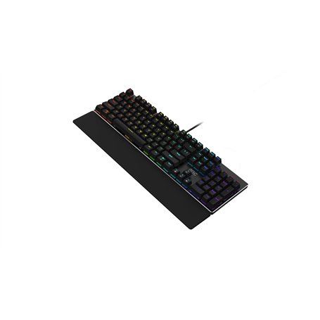 AOC GK500 Clavier de jeu - Disposition française - Éclairage RVB - Anti-ghosting - Logiciel AOC G-Tools - N-Key Rollover