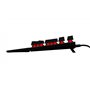 AOC GK500 Clavier de jeu - Disposition française - Éclairage RVB - Anti-ghosting - Logiciel AOC G-Tools - N-Key Rollover