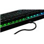 AOC GK500 Clavier de jeu - Disposition française - Éclairage RVB - Anti-ghosting - Logiciel AOC G-Tools - N-Key Rollover