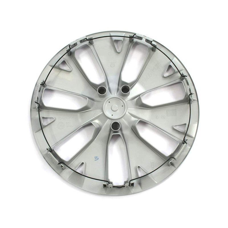 Image secondaire de Volkswagen 2GM071456 Lot de 4 enjoliveurs en Acier Argenté Brillant 16