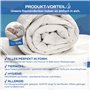 Böhmerwald 289601-10 Édredon pour enfant avec duvet et plumettes 100 x 135 cm (Blanc)