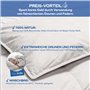 Böhmerwald 289601-10 Édredon pour enfant avec duvet et plumettes 100 x 135 cm (Blanc)