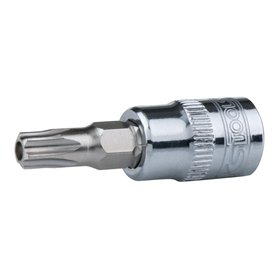 KS TOOLS 918.1475 Douille tournevis CHROMEplus 1/4'' TORX percé T30