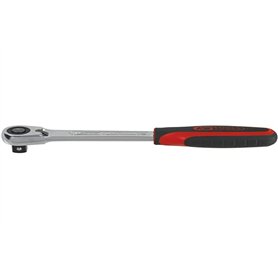 KS Tools - 920.1200 - Cliquet réversible 72 dents - Extra plat Ultimate 1/2" - Finition chromée satinée