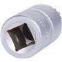 KS Tools 150.9364 - Douille à vidange 1/2" XZN - M16, L.50 mm - En Chrome Vanadium - Finition chromée