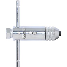 KS TOOLS 331.0665 Porte taraud réversible à cliquet M5-12 Gris