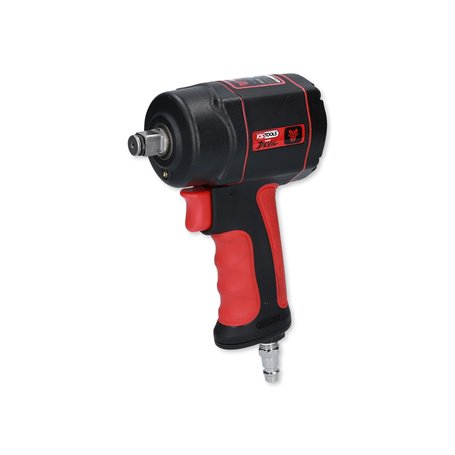 KS Tools Atornillador de impacto neumático de alta potencia de 1/2" THE miniDEVIL