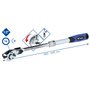 BRILLIANT TOOLS BT022993 Cliquet réversible télescopique 1/2" avec tête flexible [Powered by KS TOOLS]