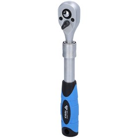 BRILLIANT TOOLS BT021996 Cliquet réversible télescopique 3/8" (220 - 320 mm) [Powered by KS TOOLS]