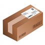 Printation Étiquettes Autocollantes 210 x 148 mm - 200 Étiquettes, 100 Feuille A4 imprimante avec 2 Étiquettes A5 - Étiquettes d