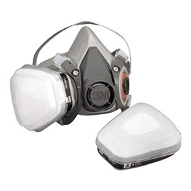 Demi-masque classique réutilisable 3M 6100