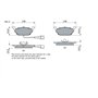 Bosch BP264 - Plaquettes de Frein Avant pour Voiture - Qualité Bosch - Réduction du Bruit et de la Poussière - Certifié ECE-R90 