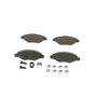 Bosch BP376 - Plaquettes de Frein Avant pour Voiture - Qualité Bosch - Réduction du Bruit et de la Poussière - Certifié ECE-R90 