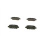 Bosch BP1000 - Plaquettes de Frein Arrière pour Voiture - Qualité Bosch - Réduction du Bruit et de la Poussière - Certifié ECE-R