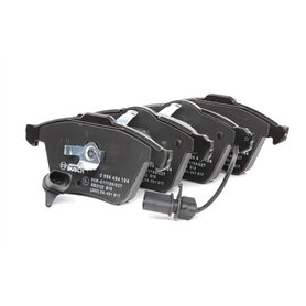 Bosch BP1014 - Plaquettes de Frein Avant pour Voiture - Qualité Bosch - Réduction du Bruit et de la Poussière - Certifié ECE-R90
