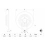 Bosch BD1132 Disques de frein - certification ECE-R90-1 jeu de 2 disques
