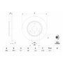 Bosch BD1168 Disques de frein - certification ECE-R90-1 jeu de 2 disques