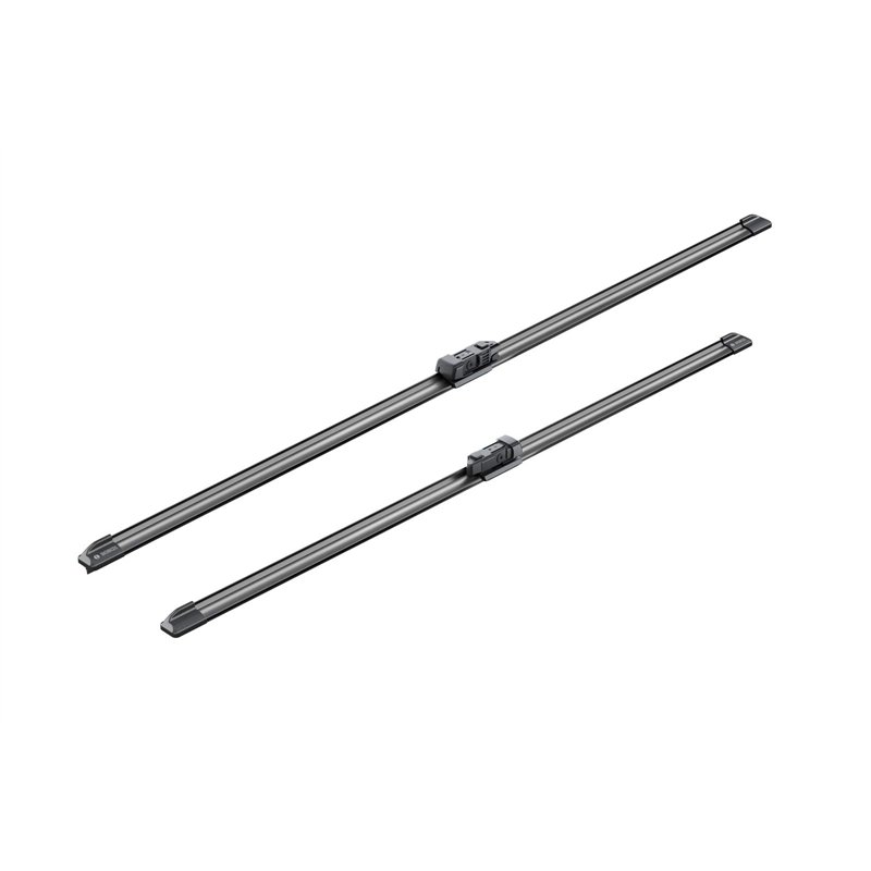 Image secondaire de Bosch Balais d'Essuie–Glace Plats Aerotwin A501S, Longueur: 800mm/680mm – 1 Paire de Balais avant