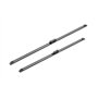 Longueur: 800mm/680mm – 1 Paire de Balais avant