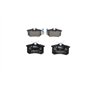 Bosch BP617 Plaquettes de frein - Essieu arrière - certifiées ECE-R90 - 1 jeu de 4 plaquettes, noir