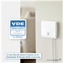 Homematic IP Actionneur de Chauffage au sol - 12 canaux, à commande motorisée Intelligent également par Application, maison conn