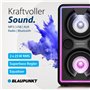 BLAUPUNKT PS 2000 Système Audio Mobile PA avec Batterie et Effets Lumineux – Système Audio Bluetooth avec égaliseur et Radio ave