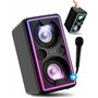 BLAUPUNKT PS 2000 Système Audio Mobile PA avec Batterie et Effets Lumineux – Système Audio Bluetooth avec égaliseur et Radio ave