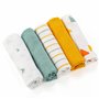 LaLoona – Langes Coton Bébé – Lot de 5 Lange Bebe 70x70 cm – Ultra Doux – Lavables